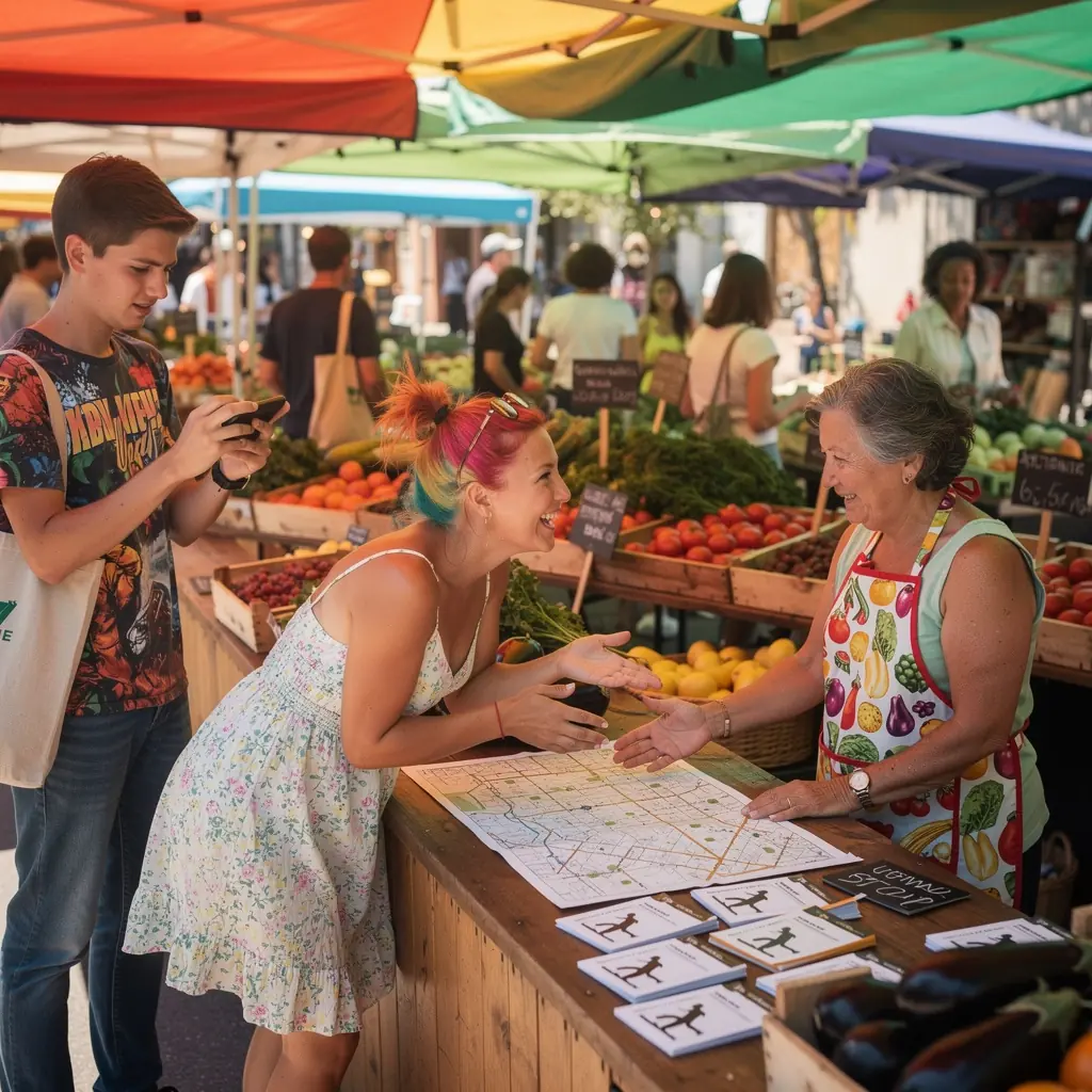 Przytulna kawiarnia jako miejsce odpoczynku podczas spaceru po dzielnicy.